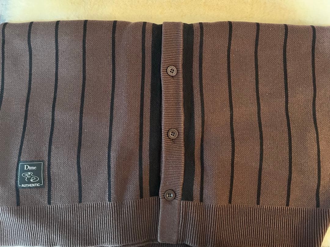 【新品/正規品】Dime 長袖カーディガン　ブラウン