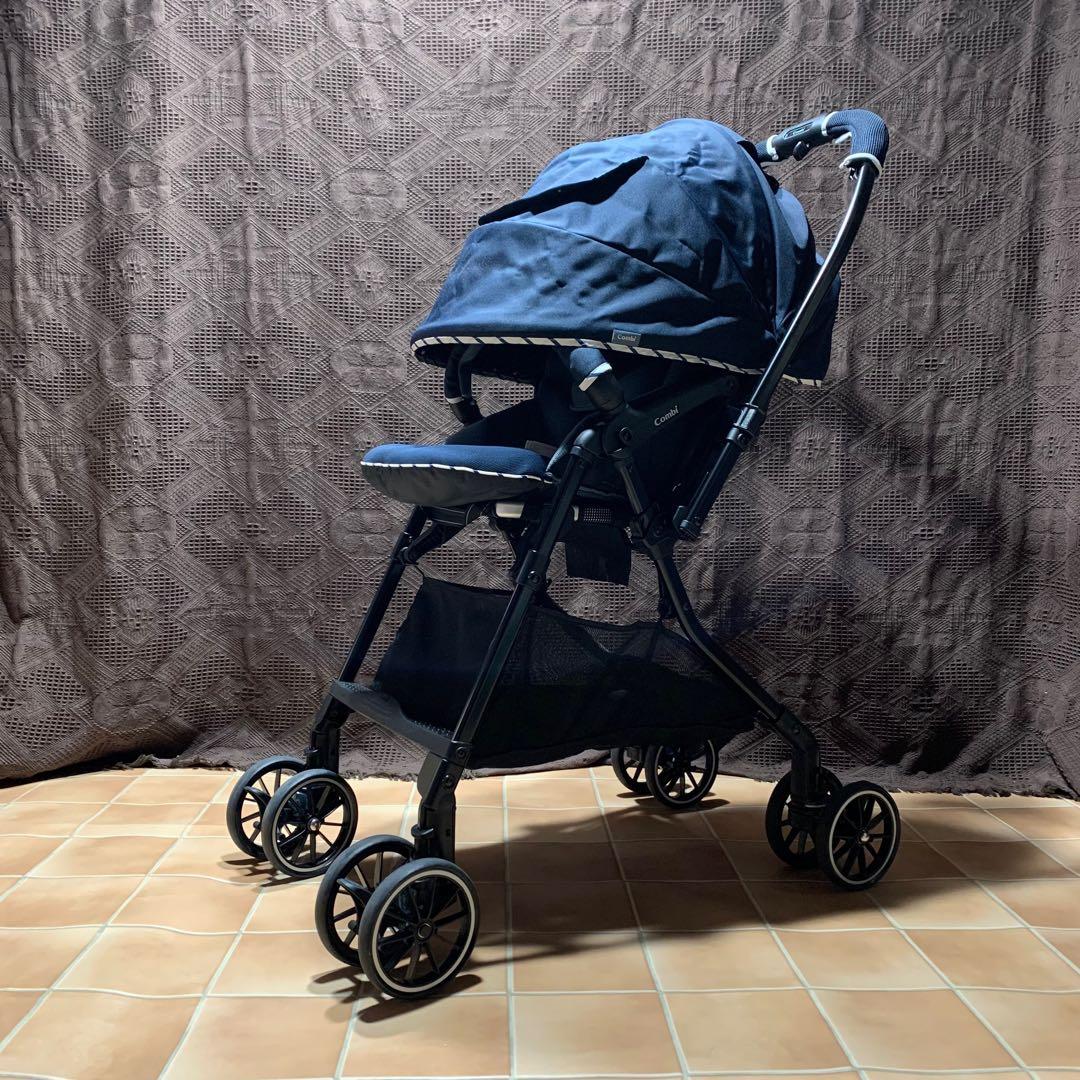 【未使用に近い⭐︎極美品】コンビ スゴカルα 4キャス Light エッグショック