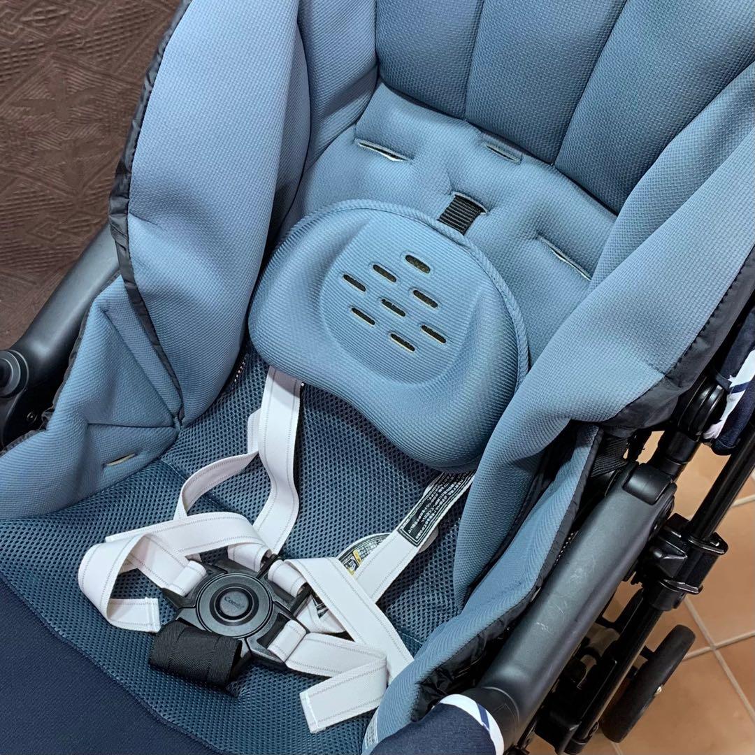 【未使用に近い⭐︎極美品】コンビ スゴカルα 4キャス Light エッグショック