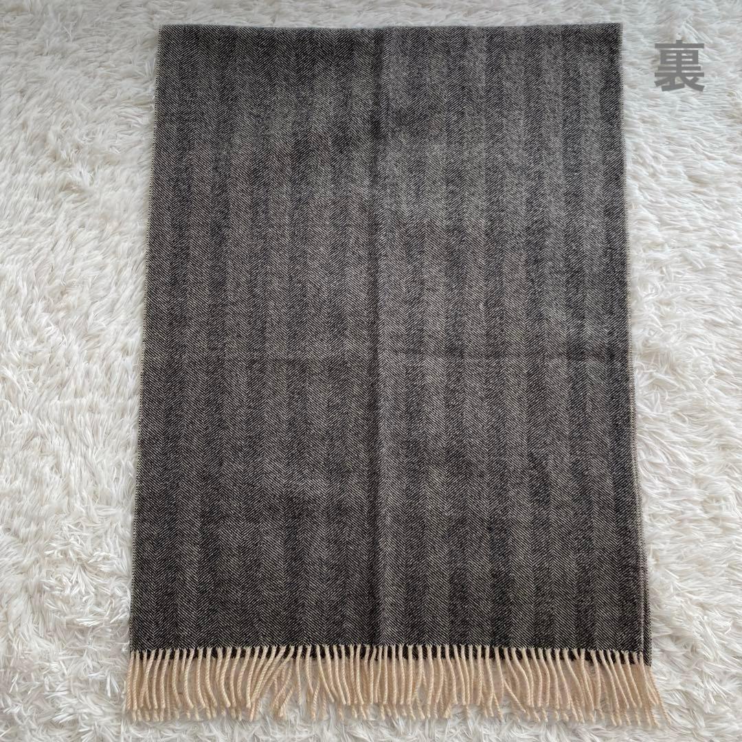 Yohji Yamamoto POUR HOMME☆マフラー ヘリンボーン