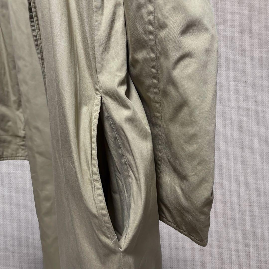 70s-80s GIORGIO ARMANI バルマカーンコート ベージュ 中綿