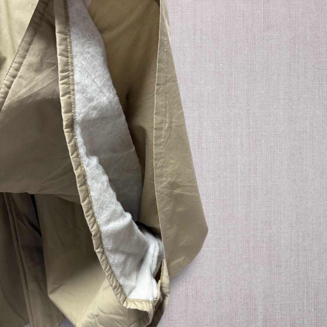 70s-80s GIORGIO ARMANI バルマカーンコート ベージュ 中綿