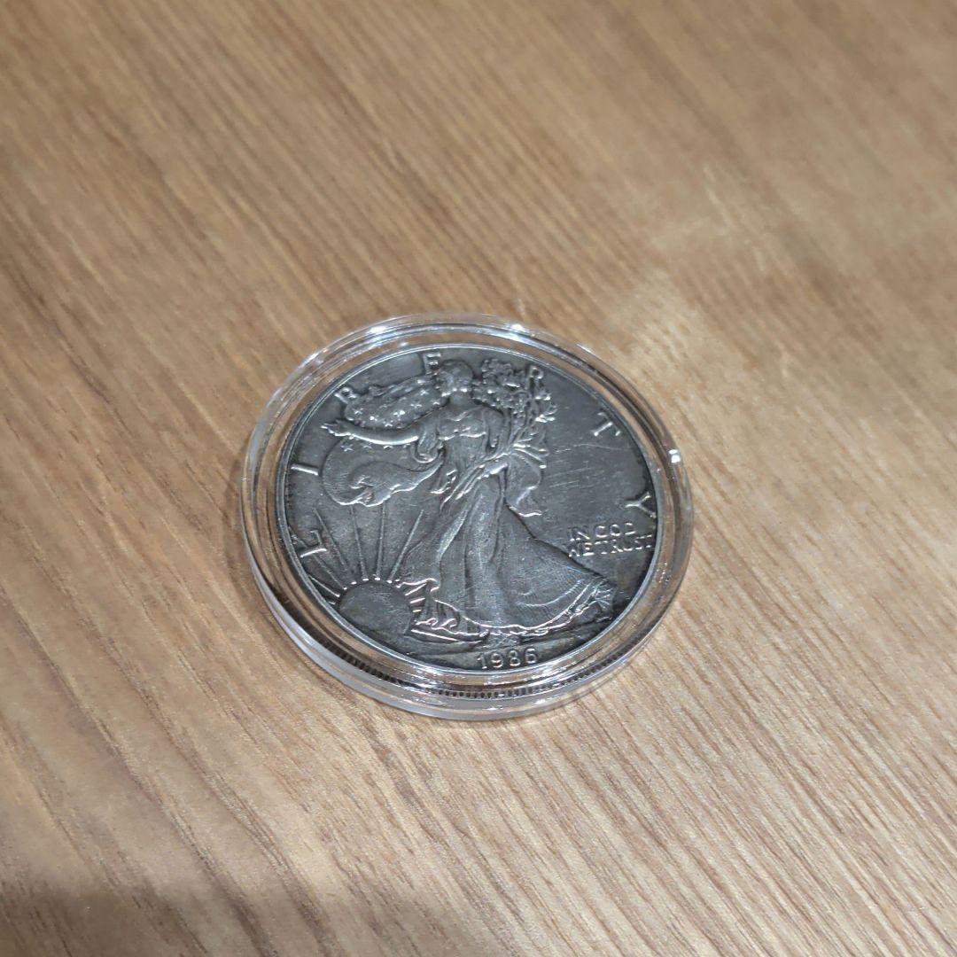 【1986年 初年度発行】アメリカ イーグル銀貨 1オンス 純銀