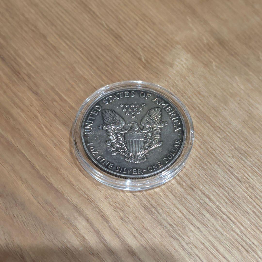 【1986年 初年度発行】アメリカ イーグル銀貨 1オンス 純銀