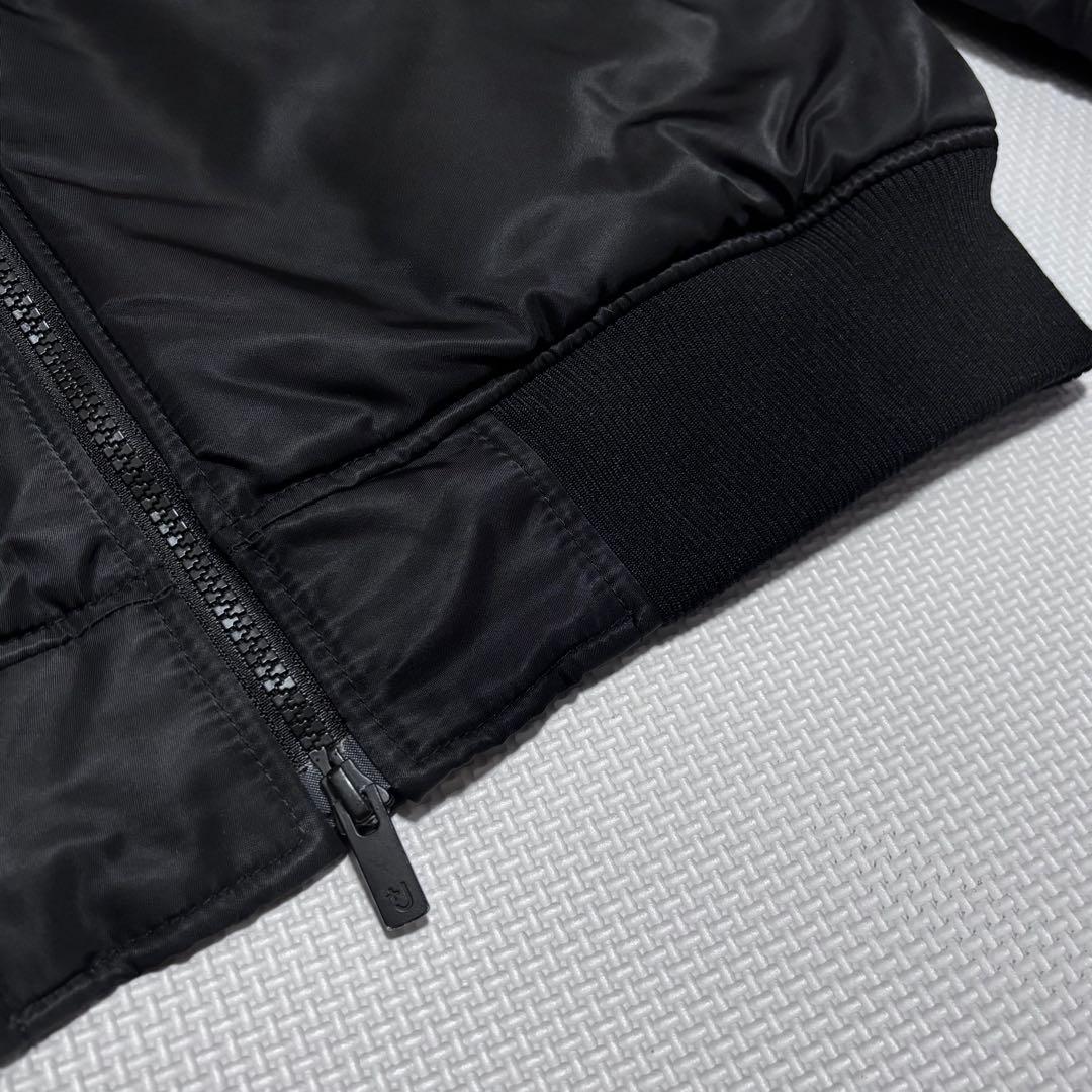 UNIQLO +J ダウンMA-1 ブラック L ジルサンダー