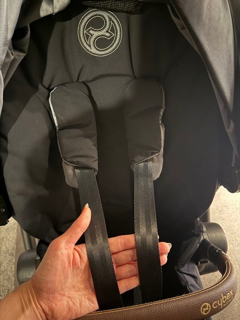 cybex プリアム　ブラック ベビーカー