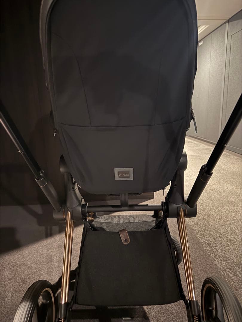 cybex プリアム　ブラック ベビーカー