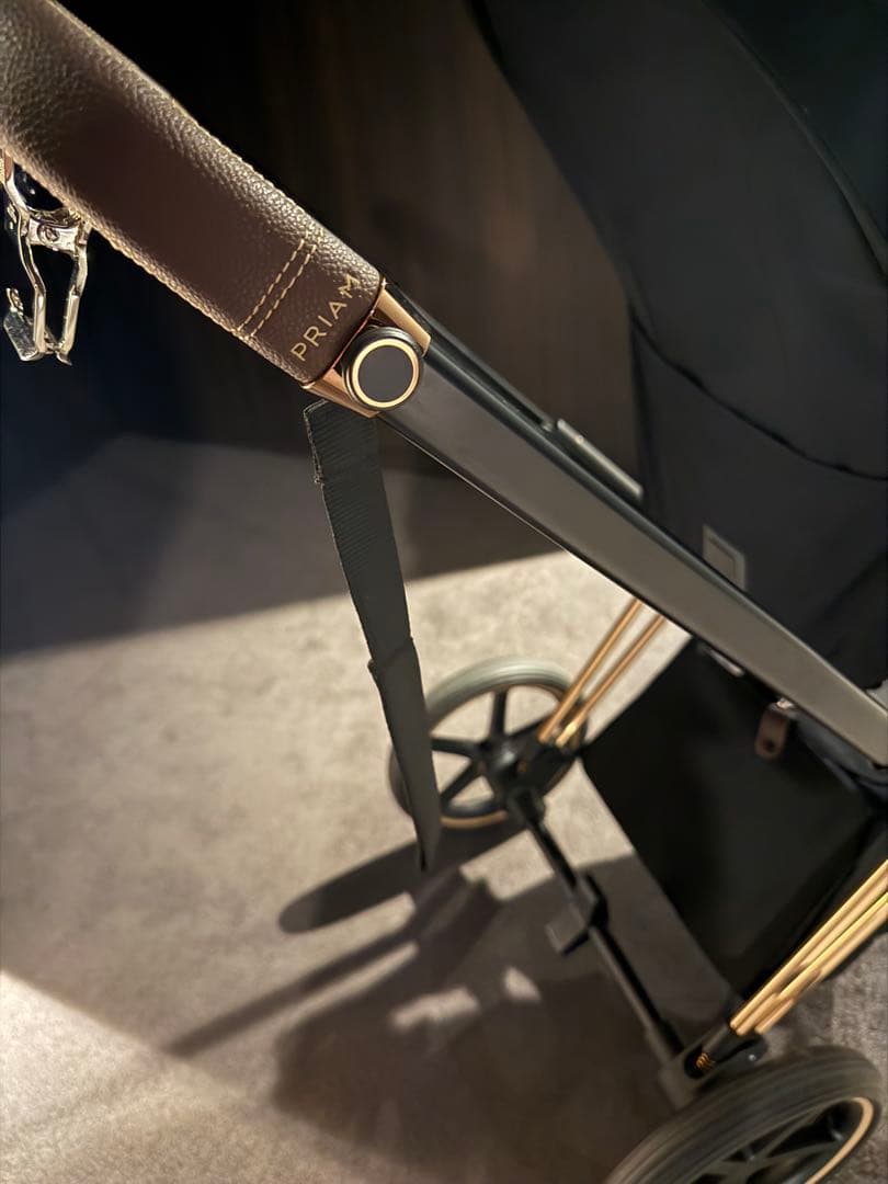 cybex プリアム　ブラック ベビーカー