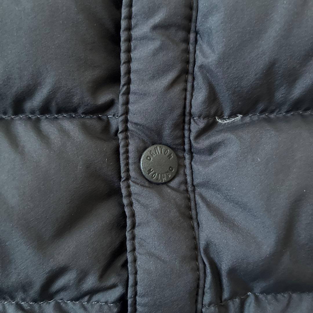 試着のみ 定価18,700円 ダントン インナーダウン ベスト レディースS