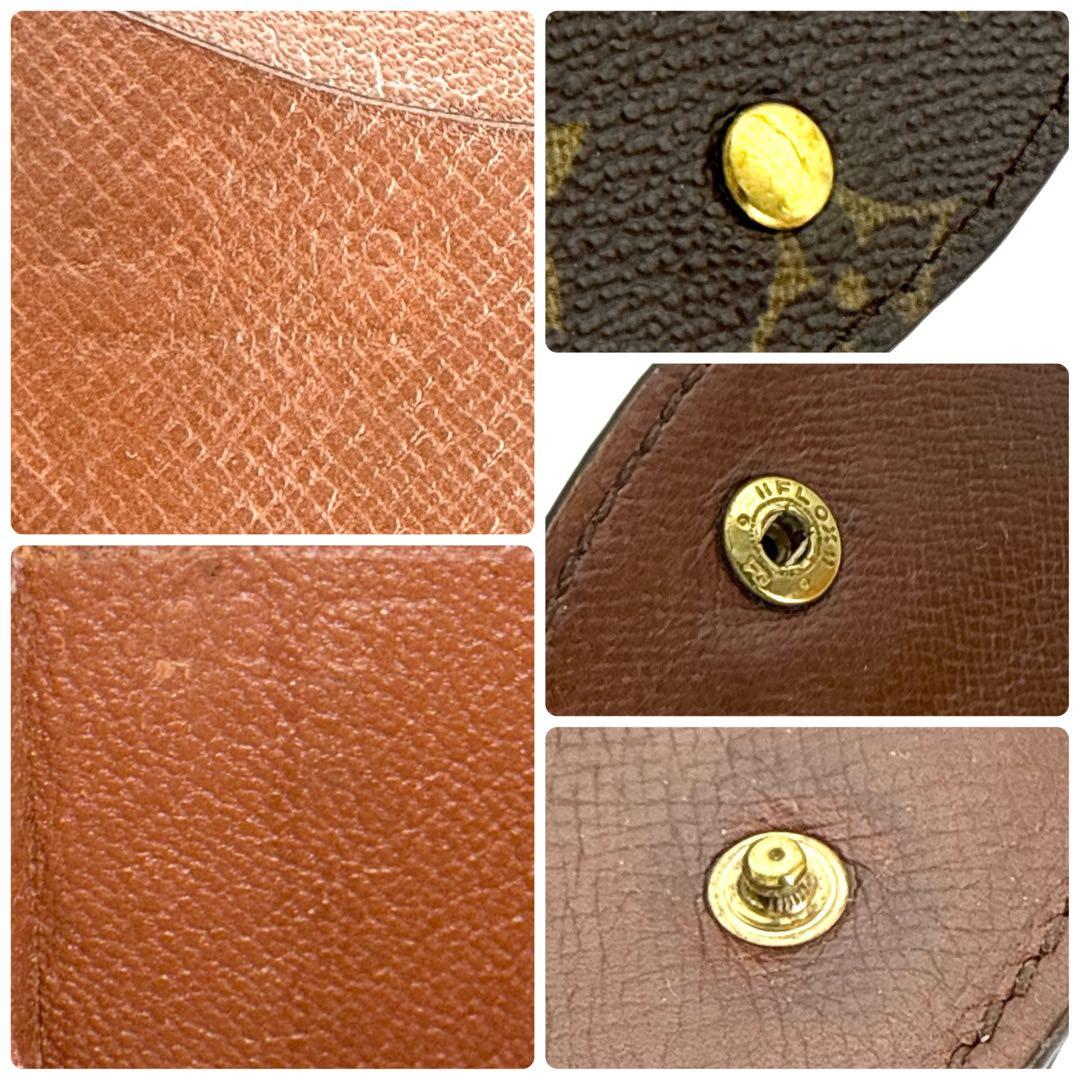 ヴィトン ポルトモネ グゼ モノグラム ケース ブラウン ビトン ビィトン