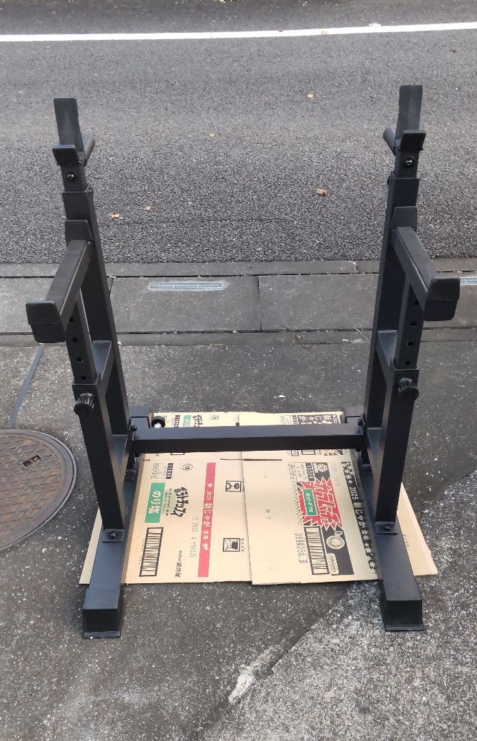 BARWING ベンチスクワットラック セーフティーバー付き