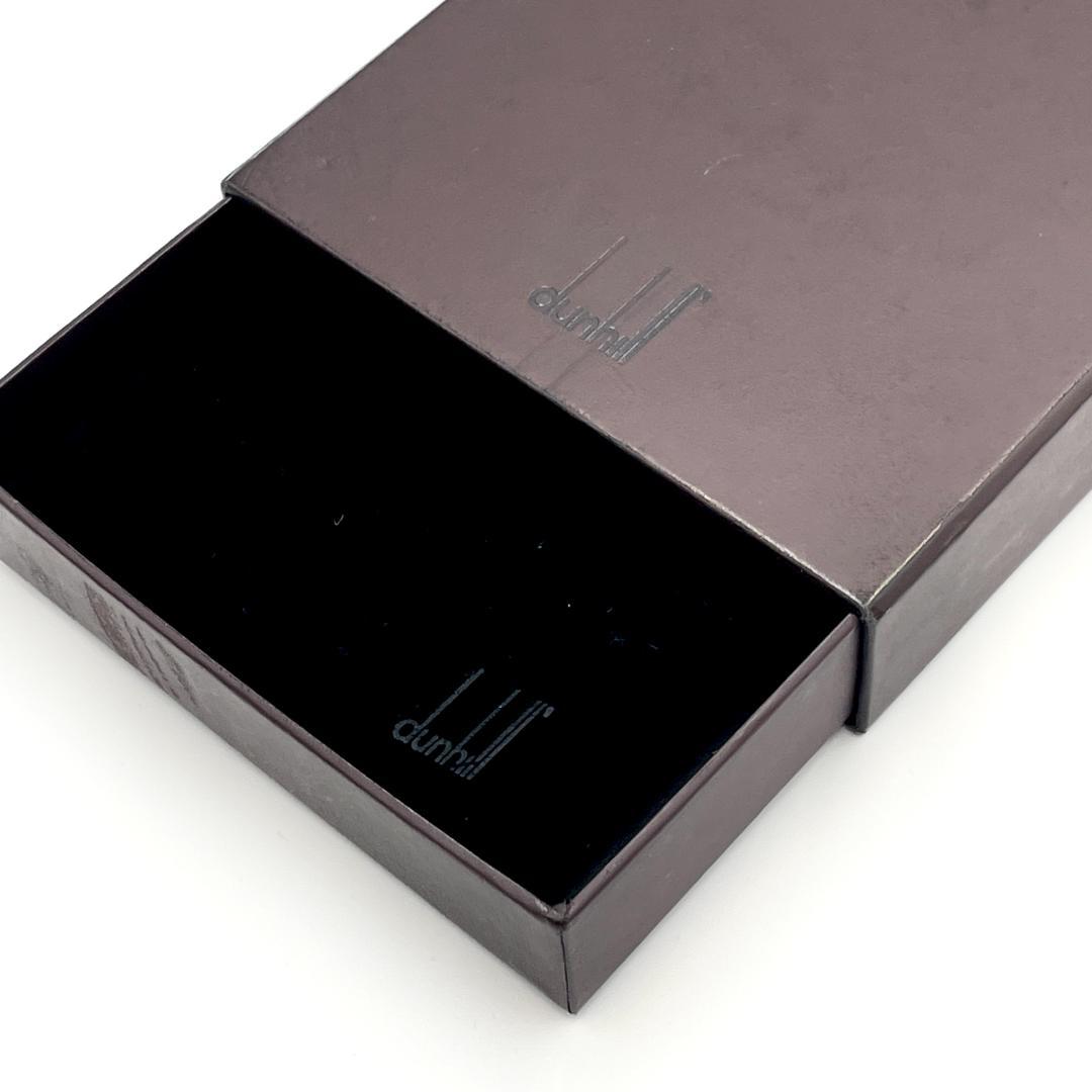 ダンヒル マネークリップ 二つ折り財布 札入れ 茶 ブラウン 1492