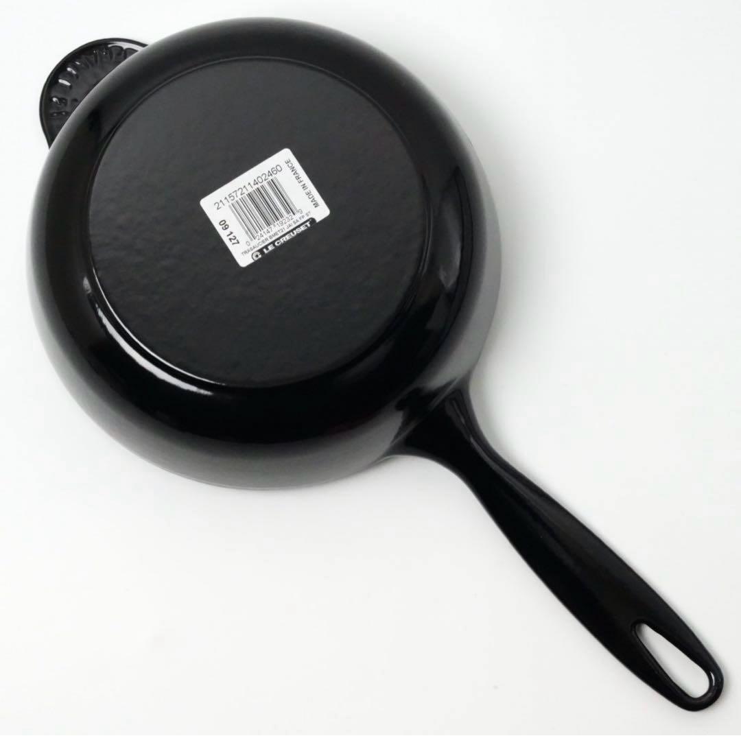 【新品】LE CREUSET　ソースパン　ブラックオニキス　21cm