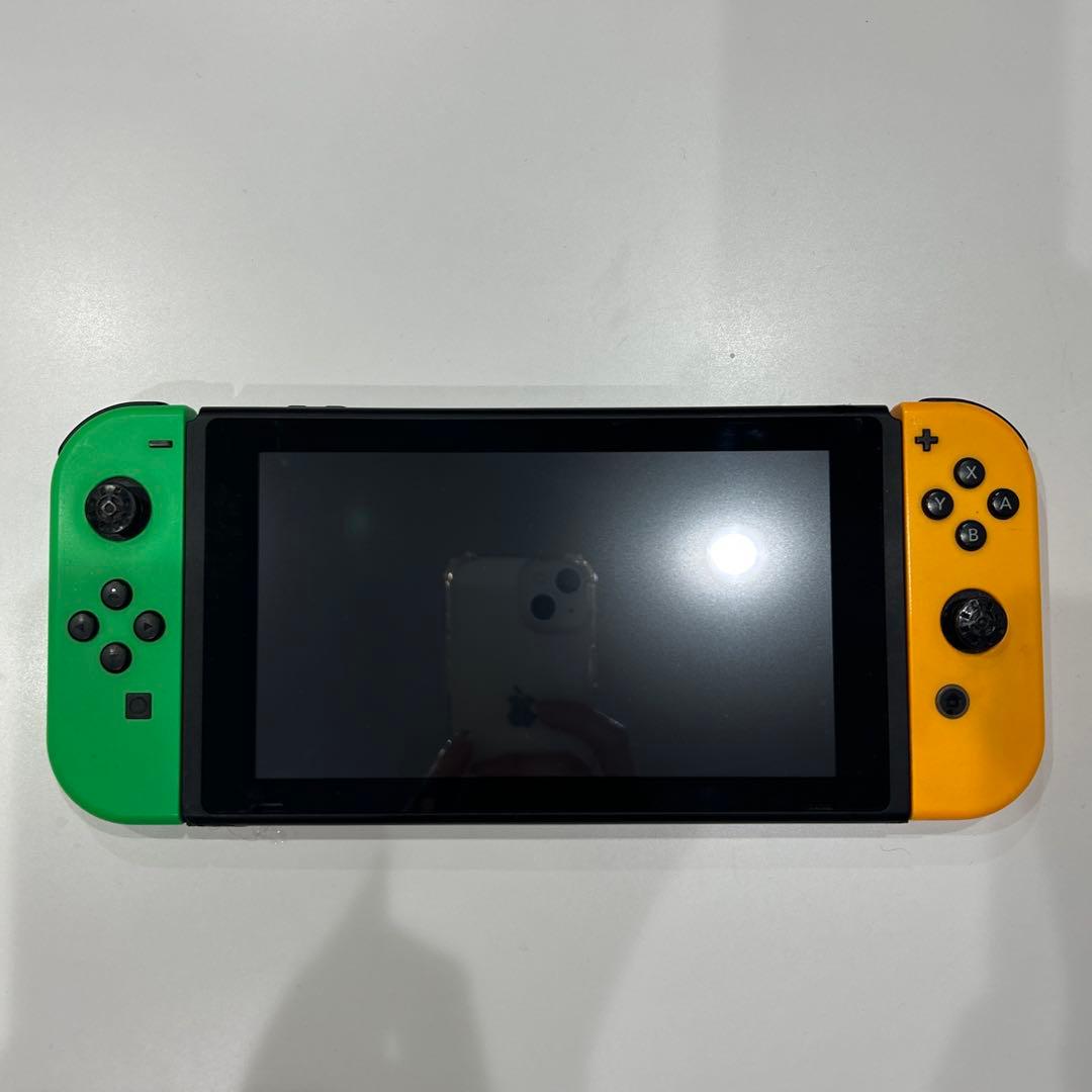 Nintendo Switch 本体 グリーン/オレンジ　ジャンク品