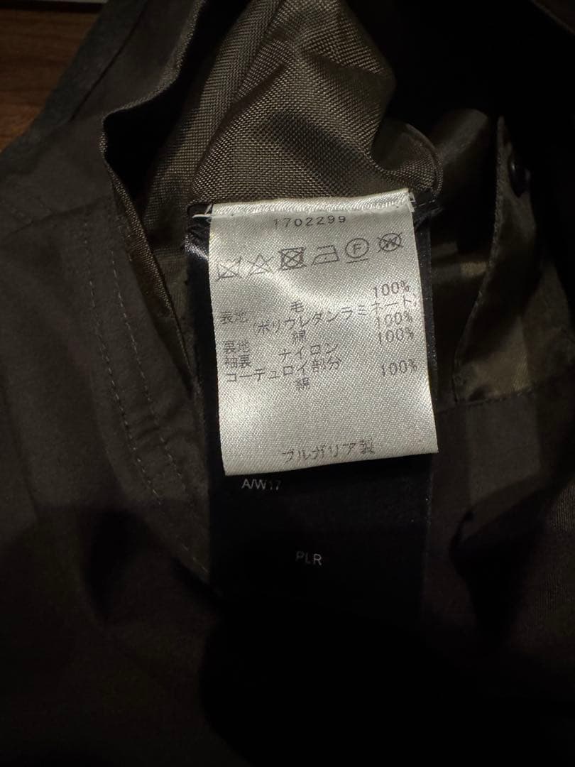 【美品】Barbour SOLWAY ZIPPER SL ウール 34 セージ