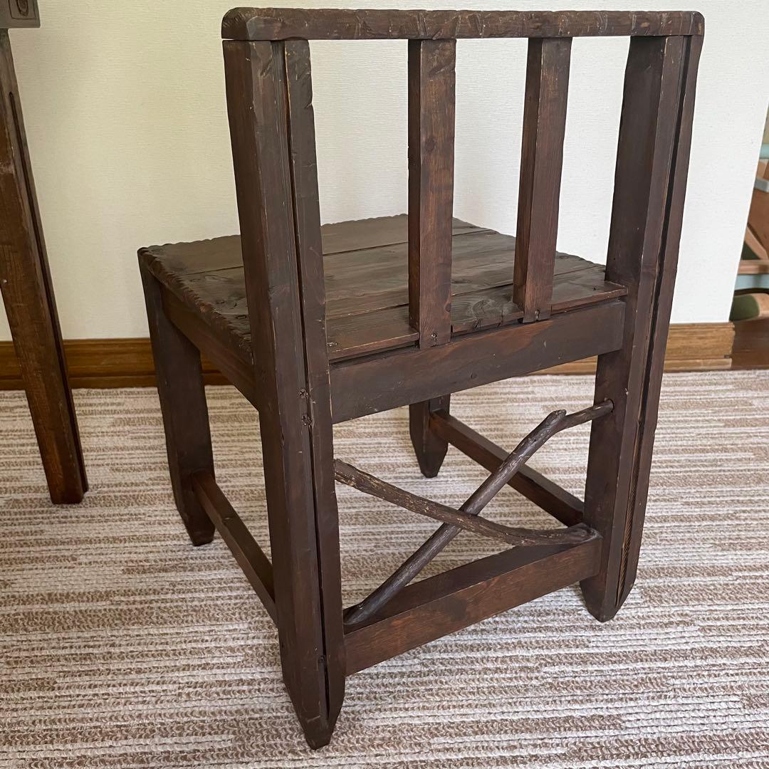 エスニック椅子　アジアン椅子　アジアンチェア　2脚セット2人掛けダイニング