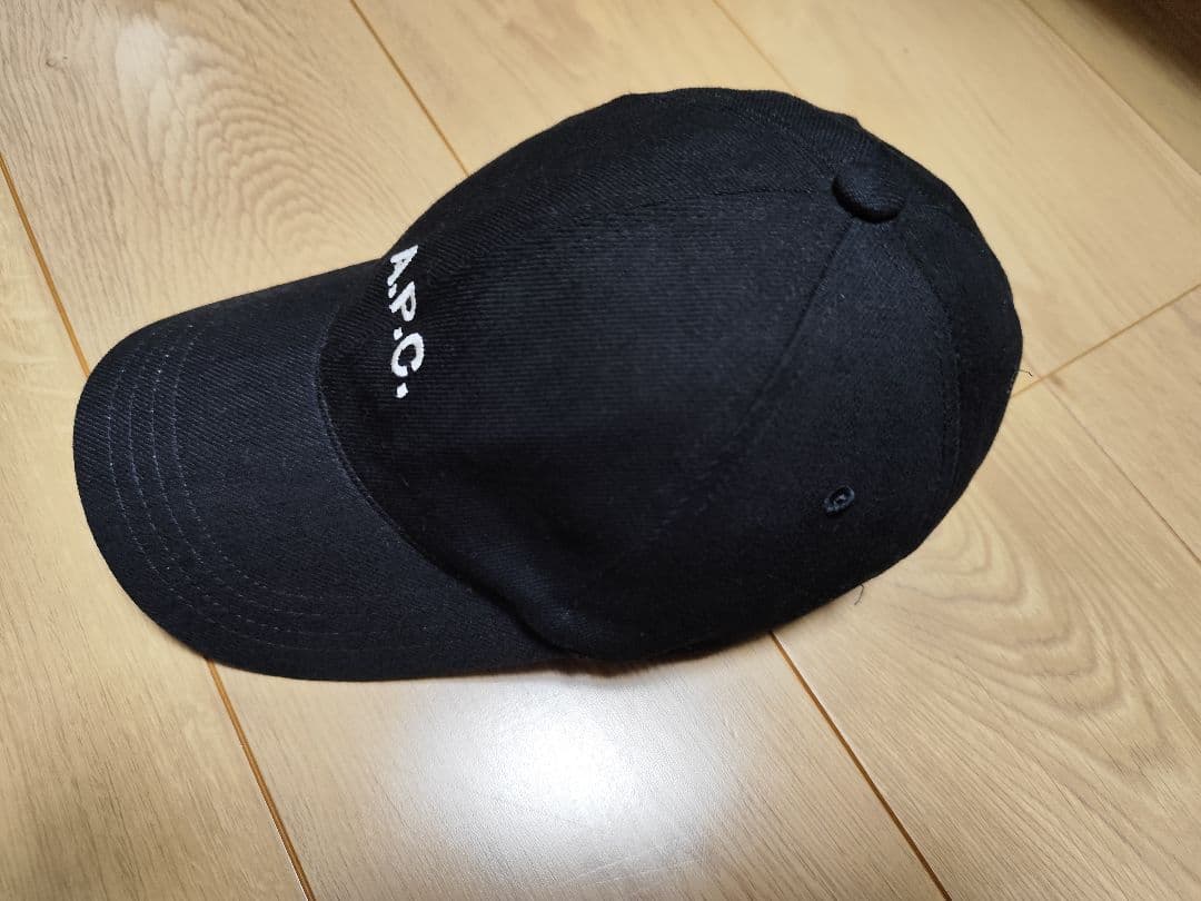 APC A.P.C. アーペーセー キャップ 帽子 ブラック 黒 58