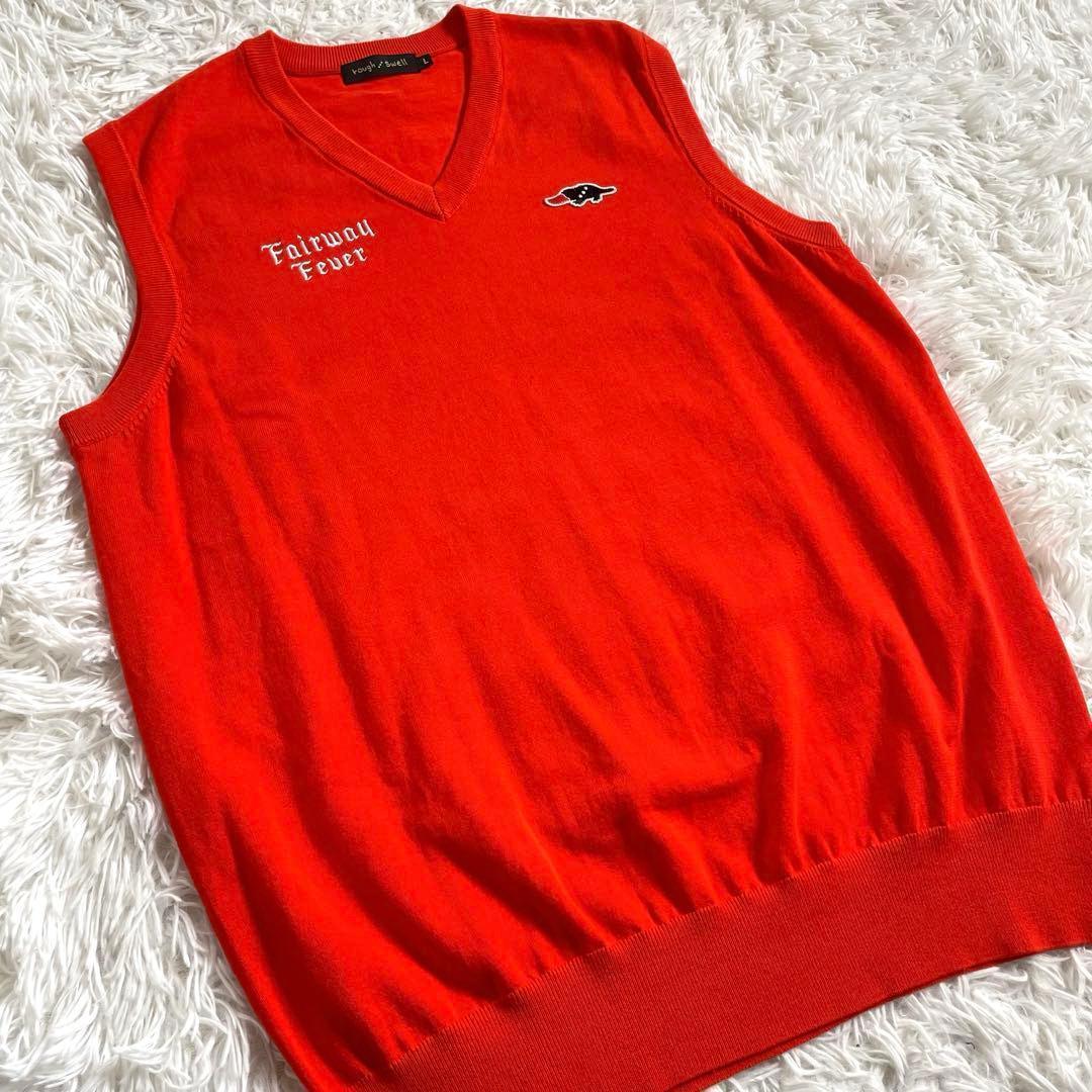 rough &Swell ラフアンドスウェル ニット ベスト ゴルフ L