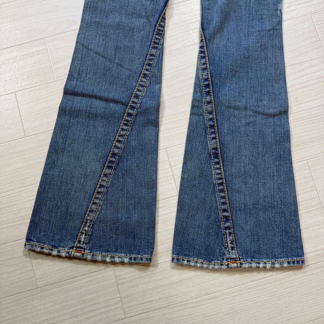 新品タグ付 トゥルーレリジョン JOEY BIG T フレアレインボー USA製