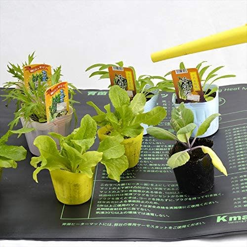 ヒートマット 園芸発芽 保温 育苗器 電源式 植物育苗ヒーターマットL 種まき*