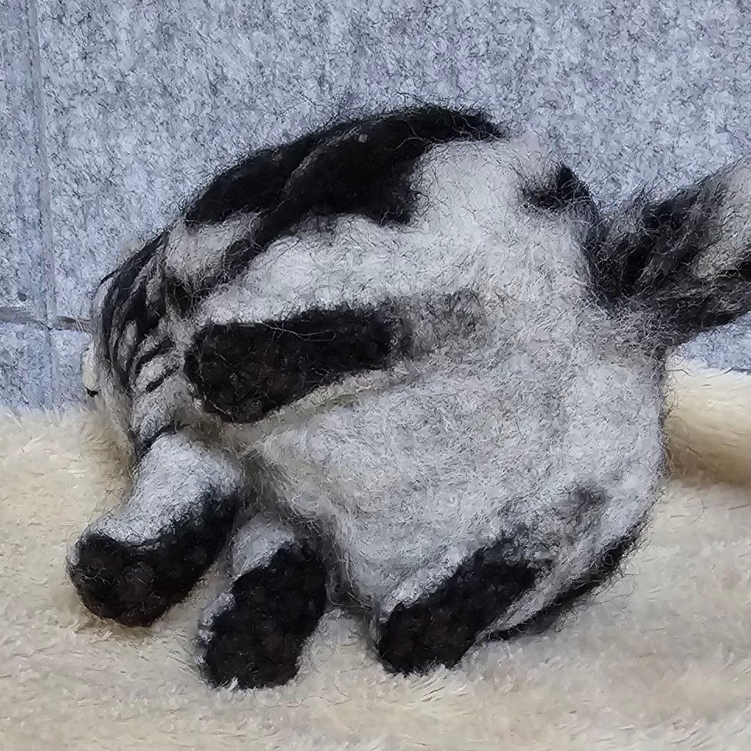 羊毛フェルト オーダー猫 Happyプロフ読んでね様