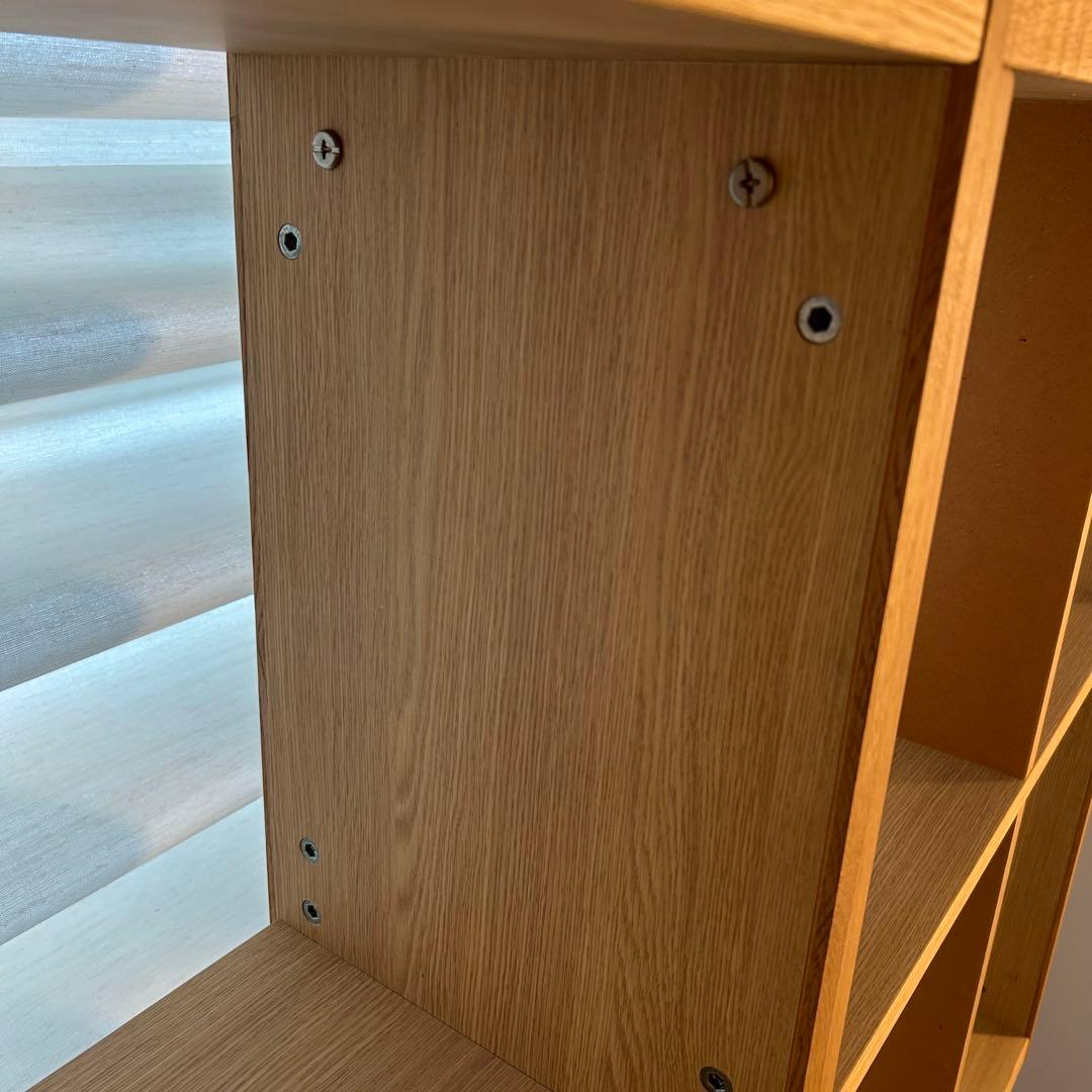 karimoku ユーティリティプラス マルチシェルフ ピュアオーク×2セット