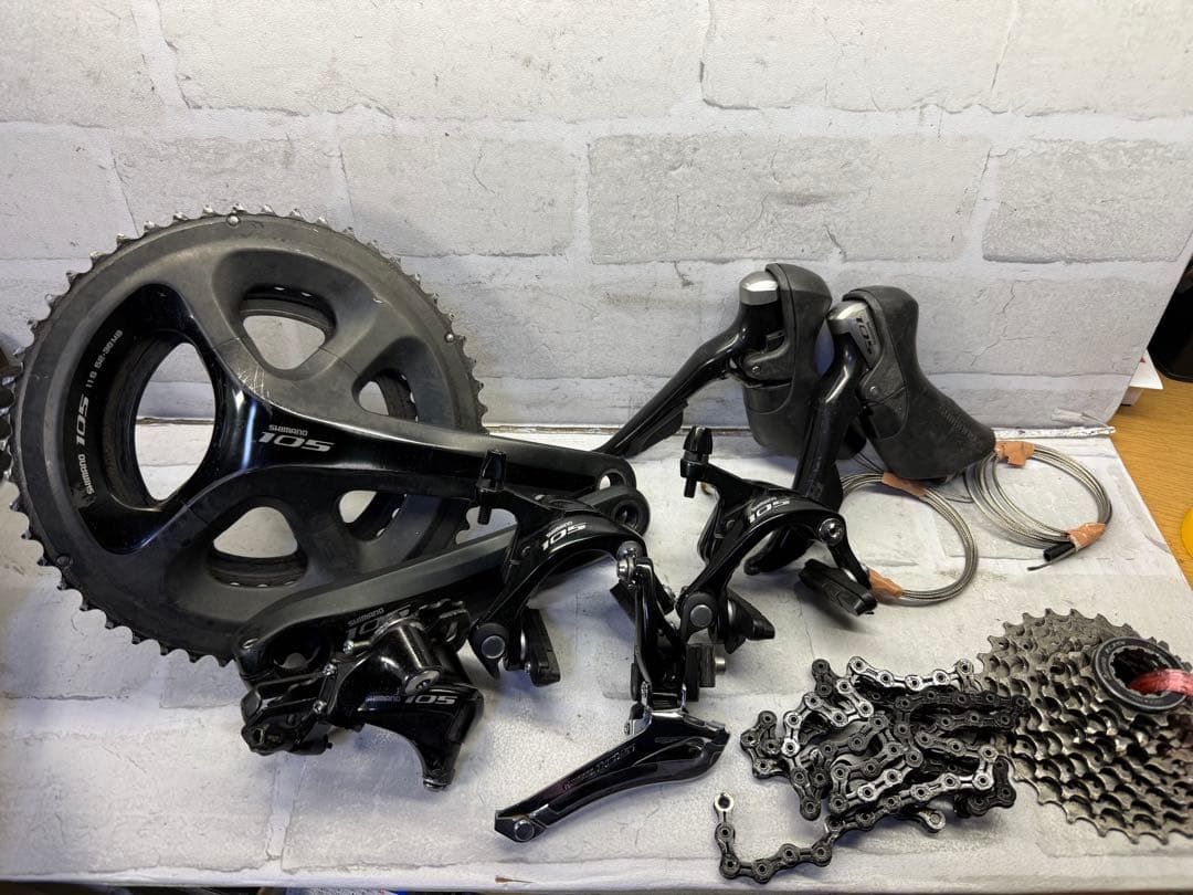 シマノ105 5800 グループセット　コンポーネント