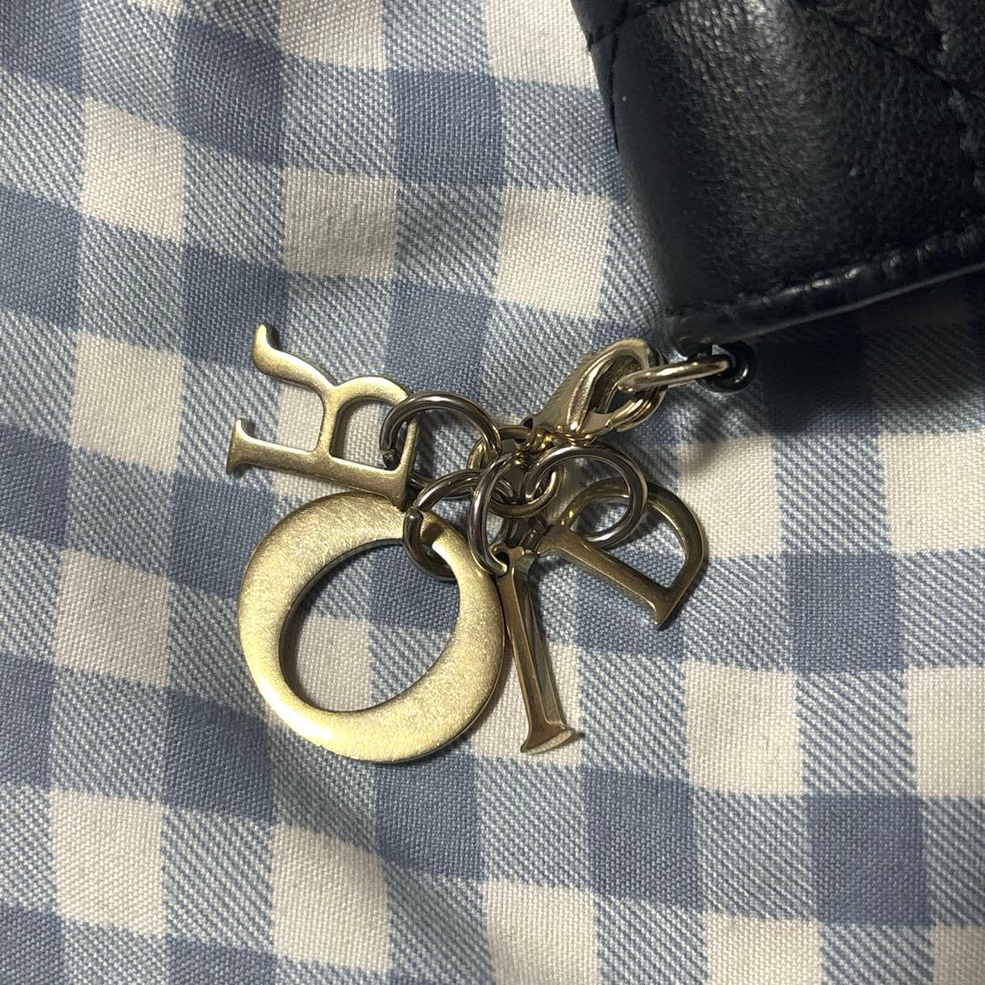 Dior ロータスウォレット 折り財布 黒