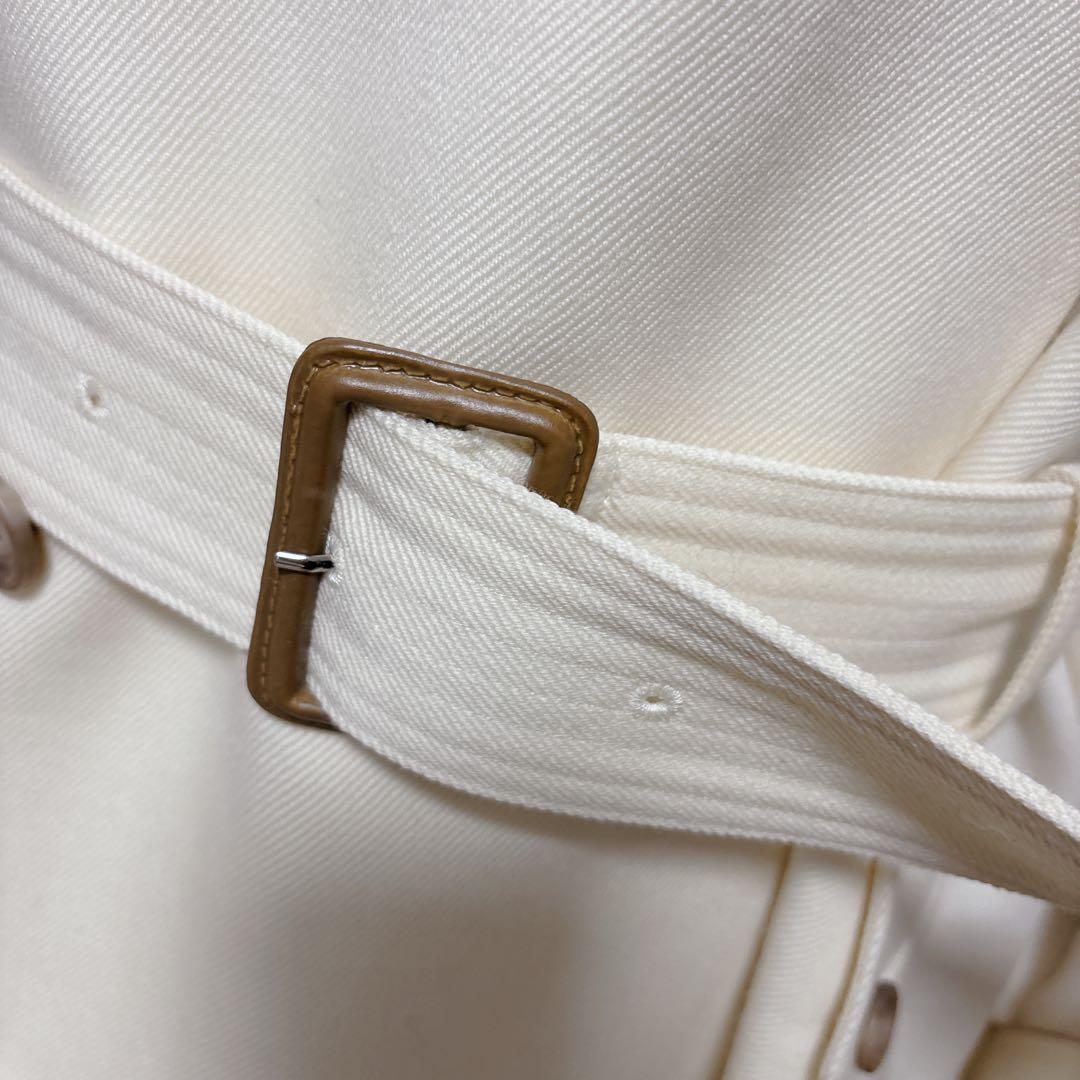 【極美品】AMERI SUPERIOR FLARE TRENCH COAT S