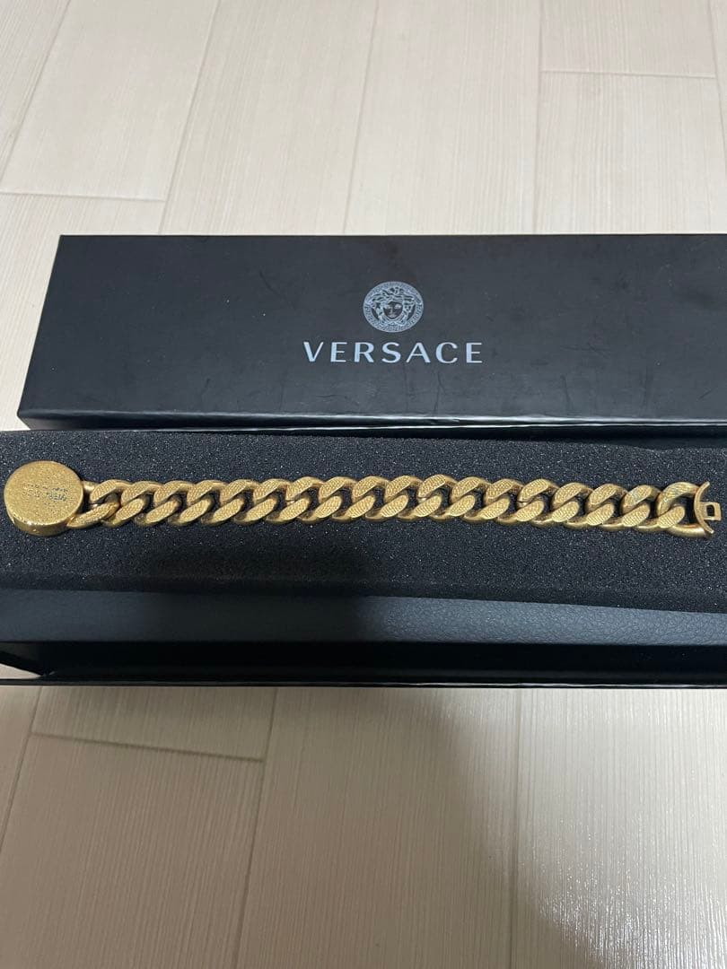 VERSACE チェーンブレスレット ゴールド