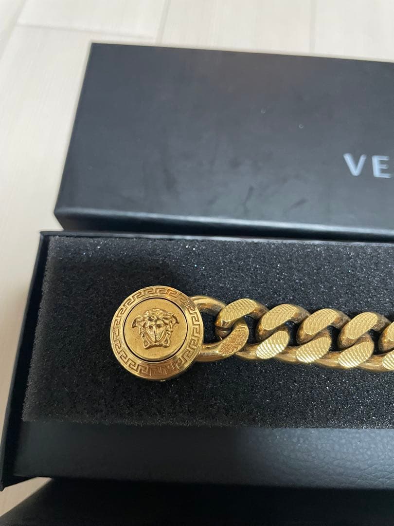 VERSACE チェーンブレスレット ゴールド