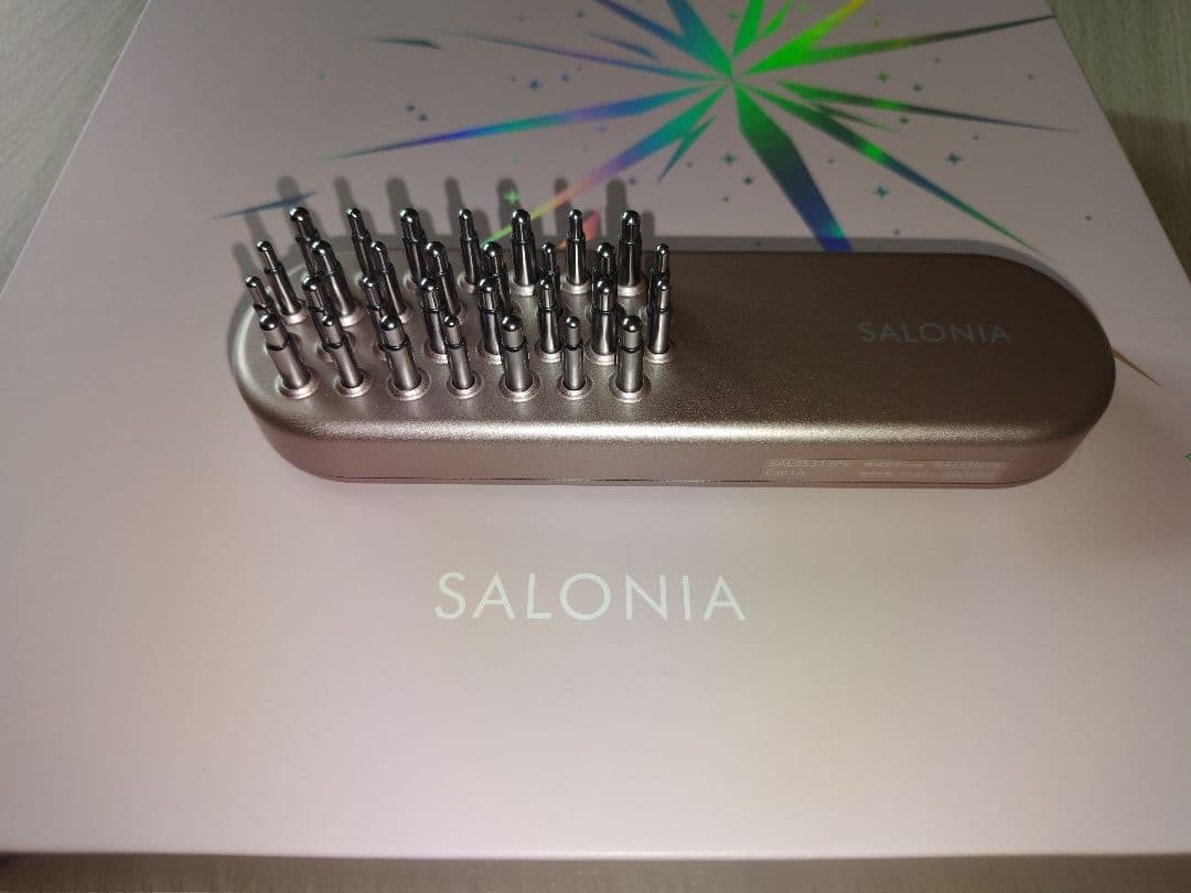 SALONIA EMSリフトブラシ ピンク ギフトBOX