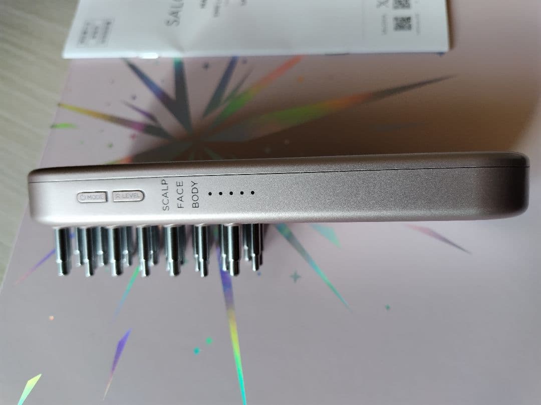 SALONIA EMSリフトブラシ ピンク ギフトBOX