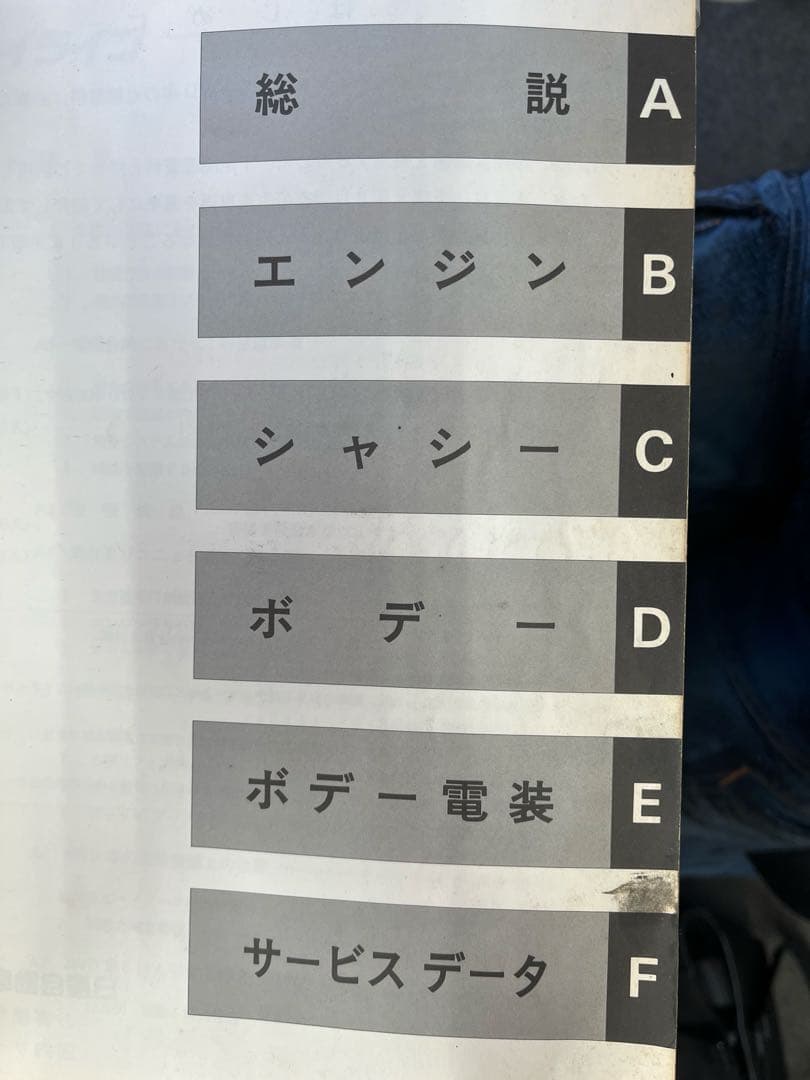 スカイライン 整備要領書 追補版1 E-BNR32 E-HNR32