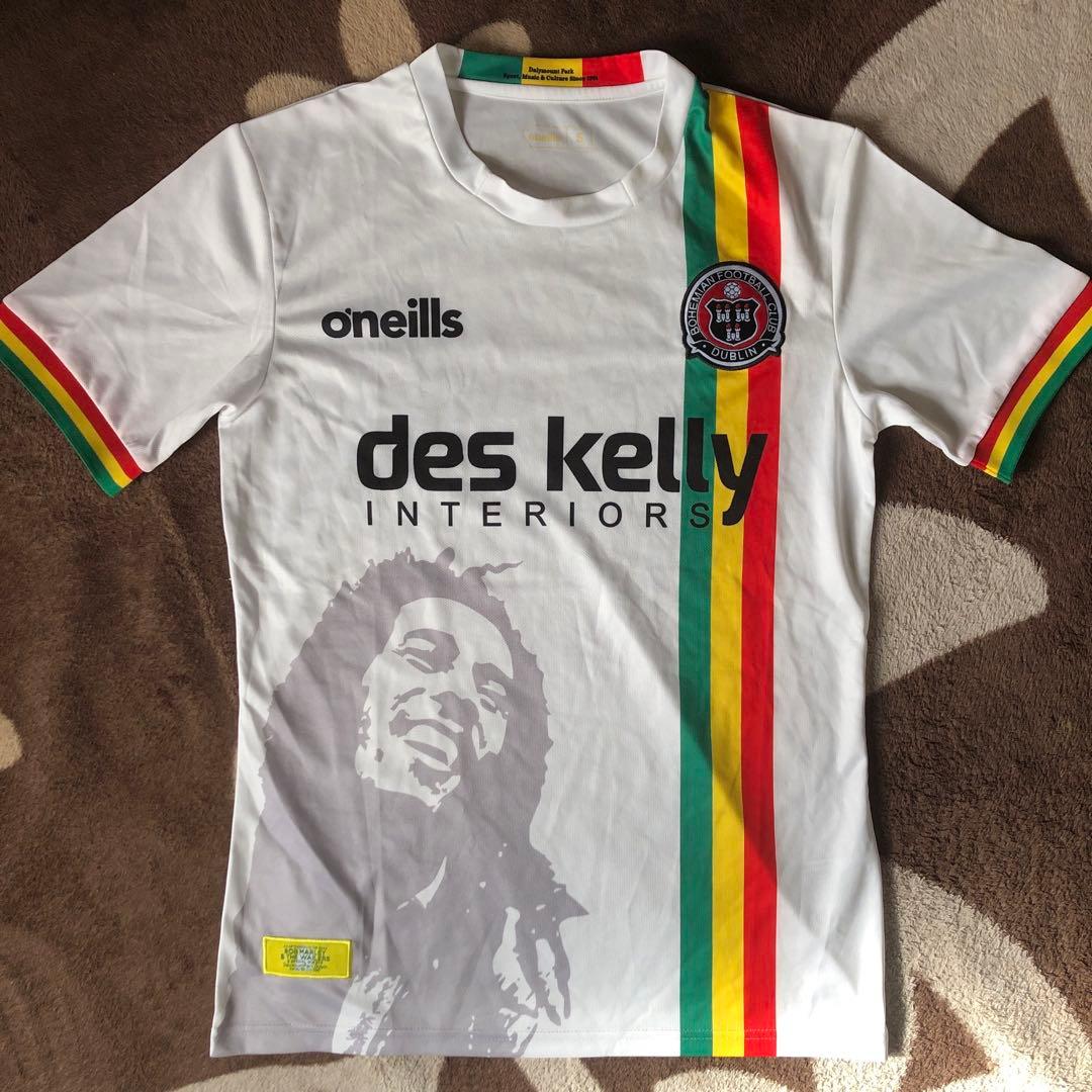 ボヘミアンFC 2018/19アウェイユニbob marleyコラボ Sサイズ