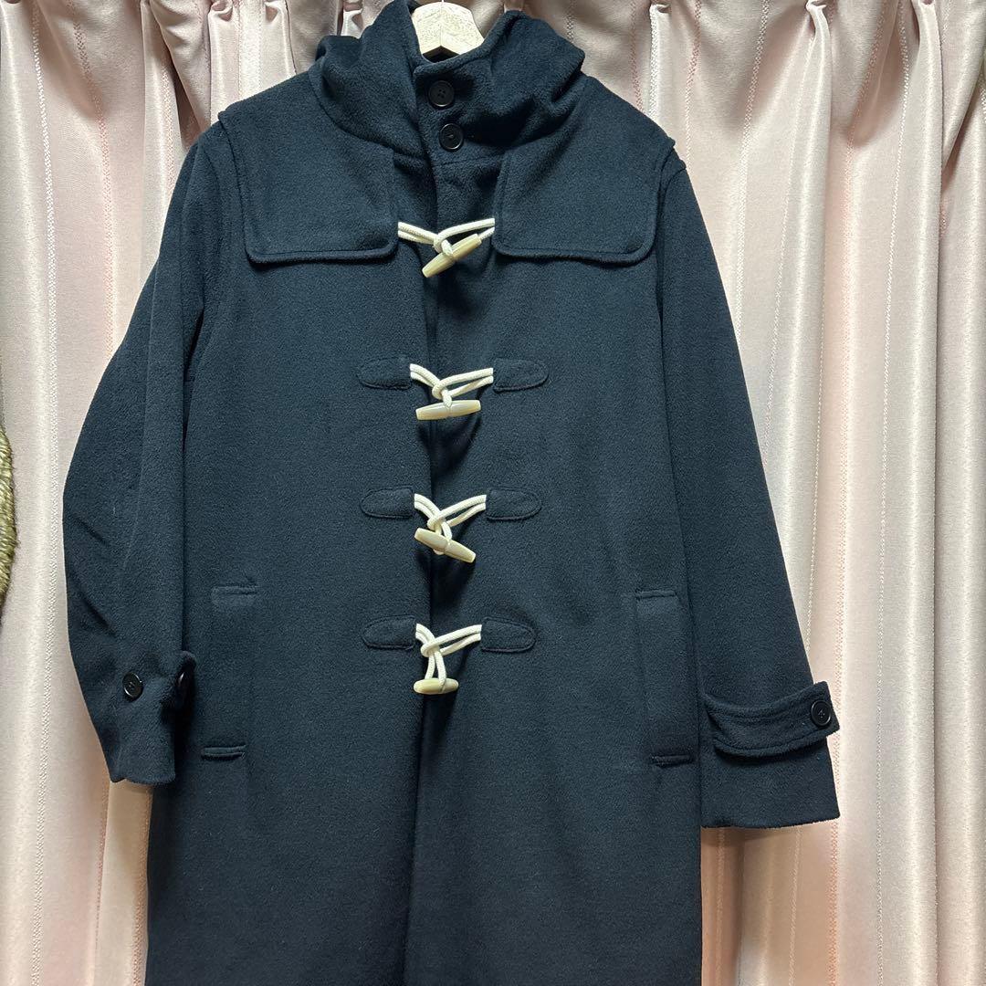 fekete ダッフルコート sサイズ　ネイビー