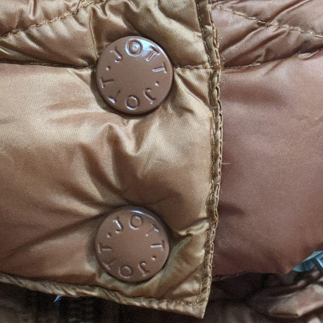 美品✨ジョット ロングダウンコート 超軽量2way ダブルジップアップ キャメル