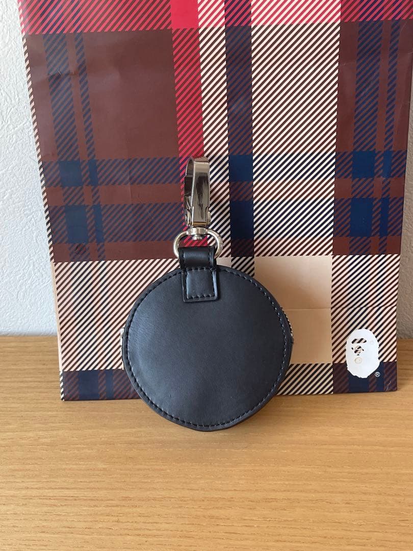 ⭐️正規品A BATHING APE レザーケース 小物入れ レア 中古♪