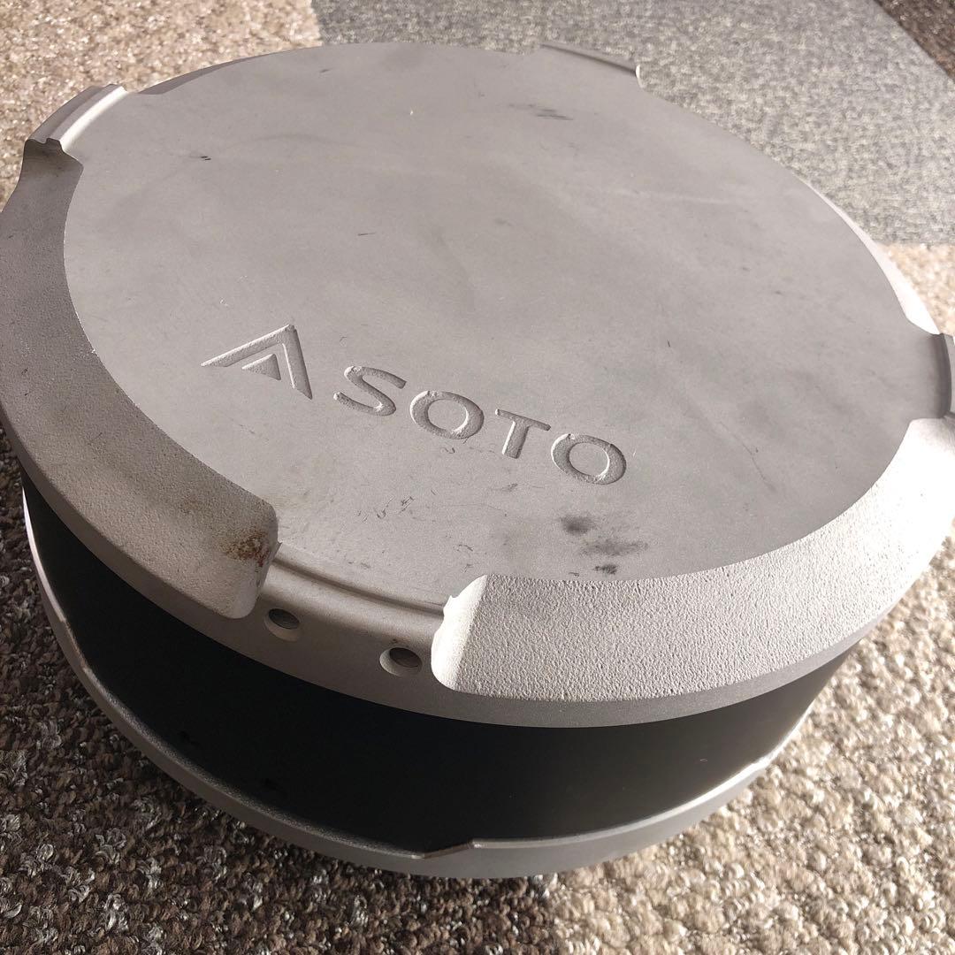 SOTO デュアルグリル 別売オプション収納ケース等付き　キャンプ　焚き火