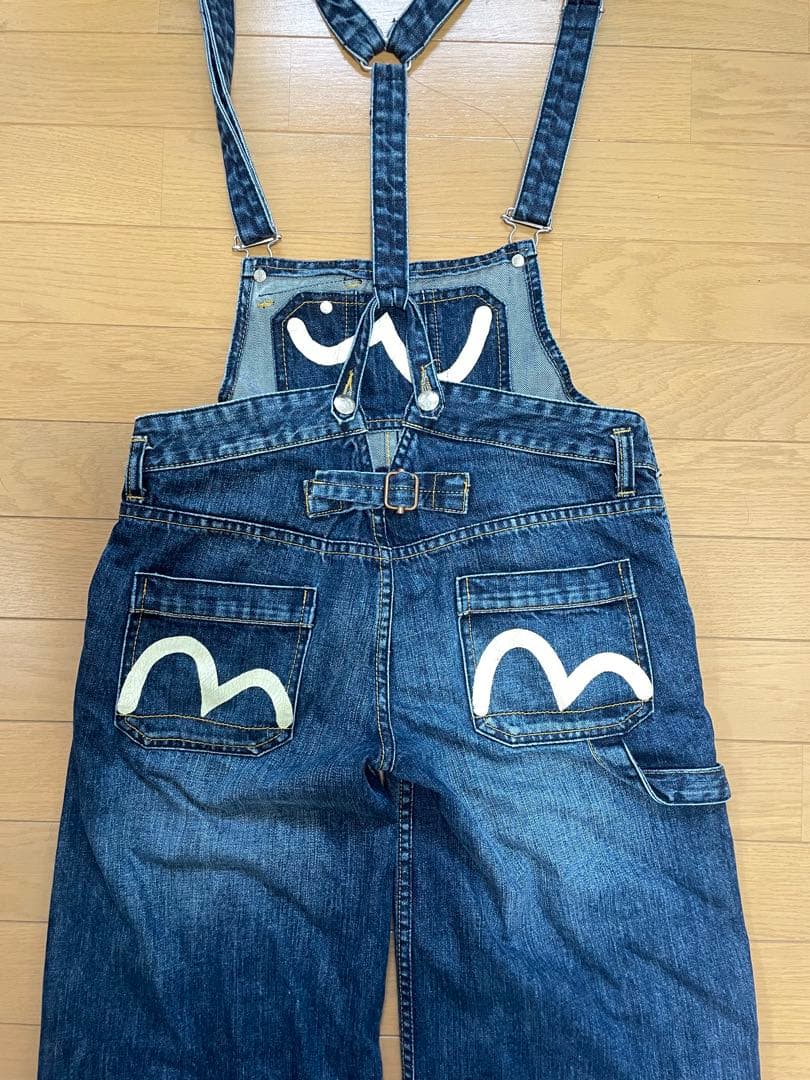 evisuデニムサロペット オーバーオール