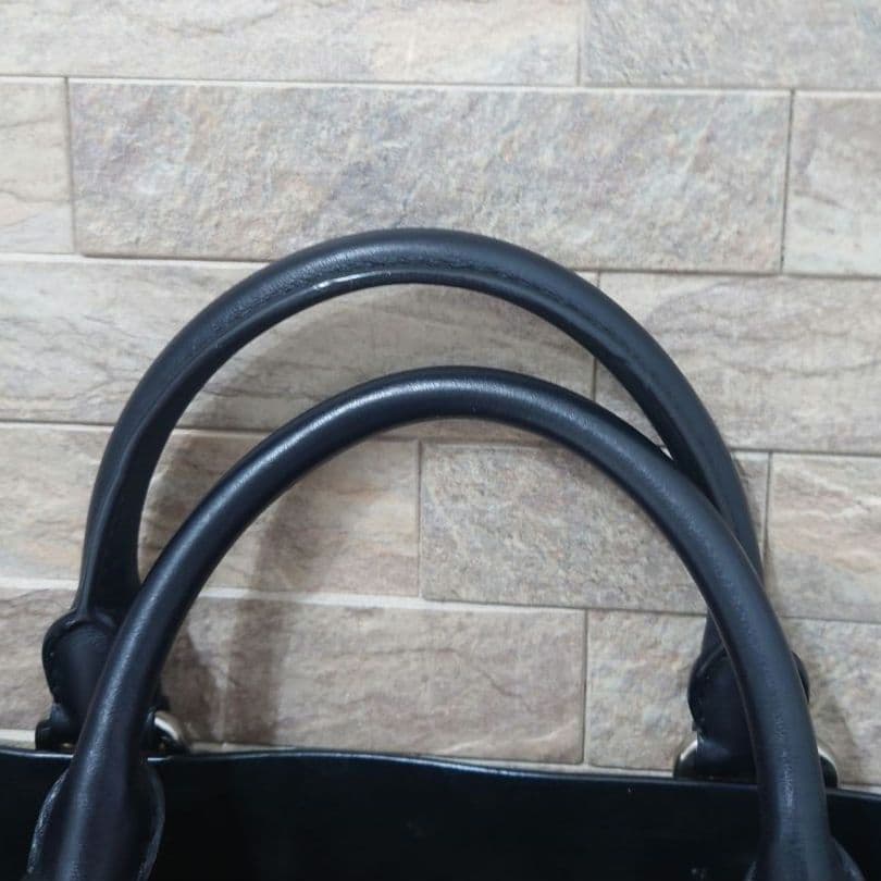 【希少】マイケルコース　ハラコ　チェック　レオパード　ハンドバッグ　トートバッグ