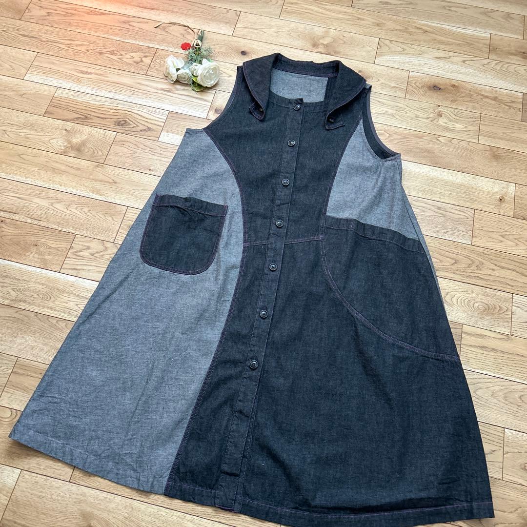 センソユニコ 慈雨デニムジャンスカ未使用