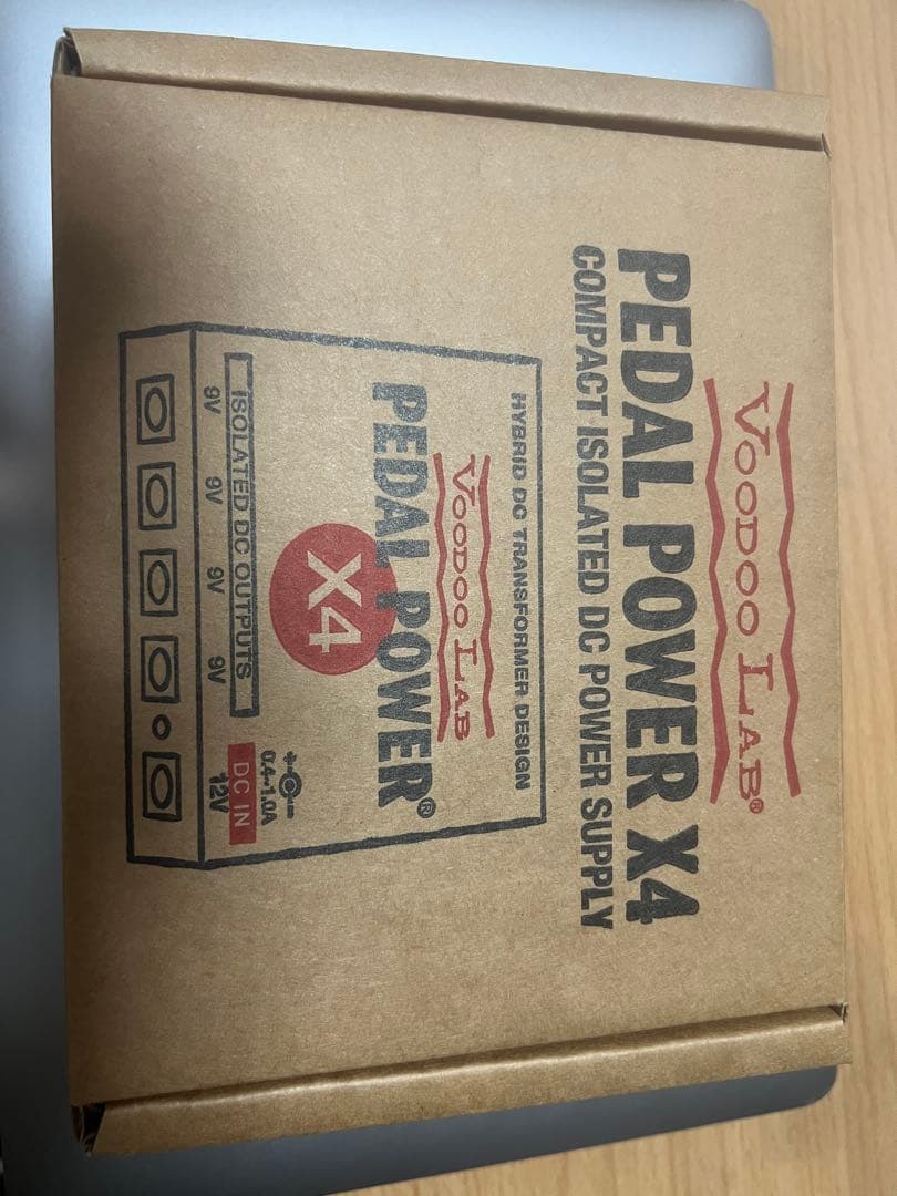 【初売り限定値引〜1/3】VooDooLABPEDAC POWERX4 新品