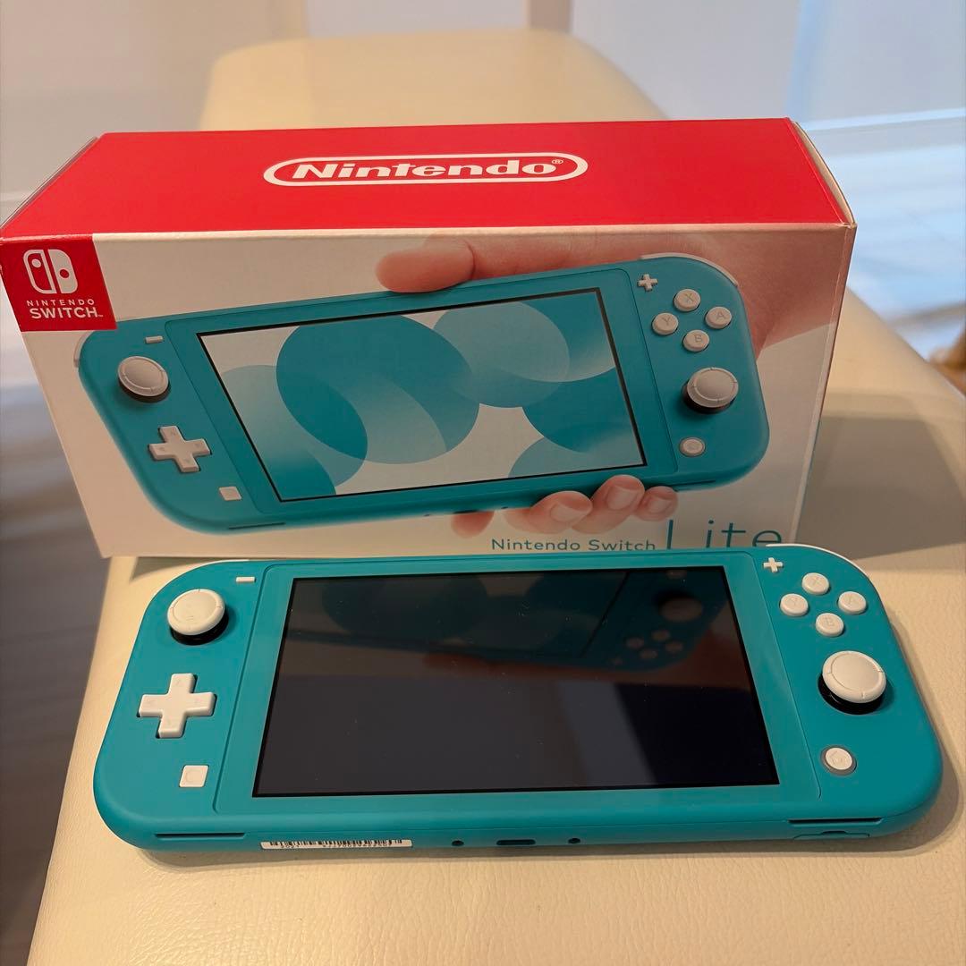 Nintendo Switch Lite ターコイズ本体のみ　箱あり