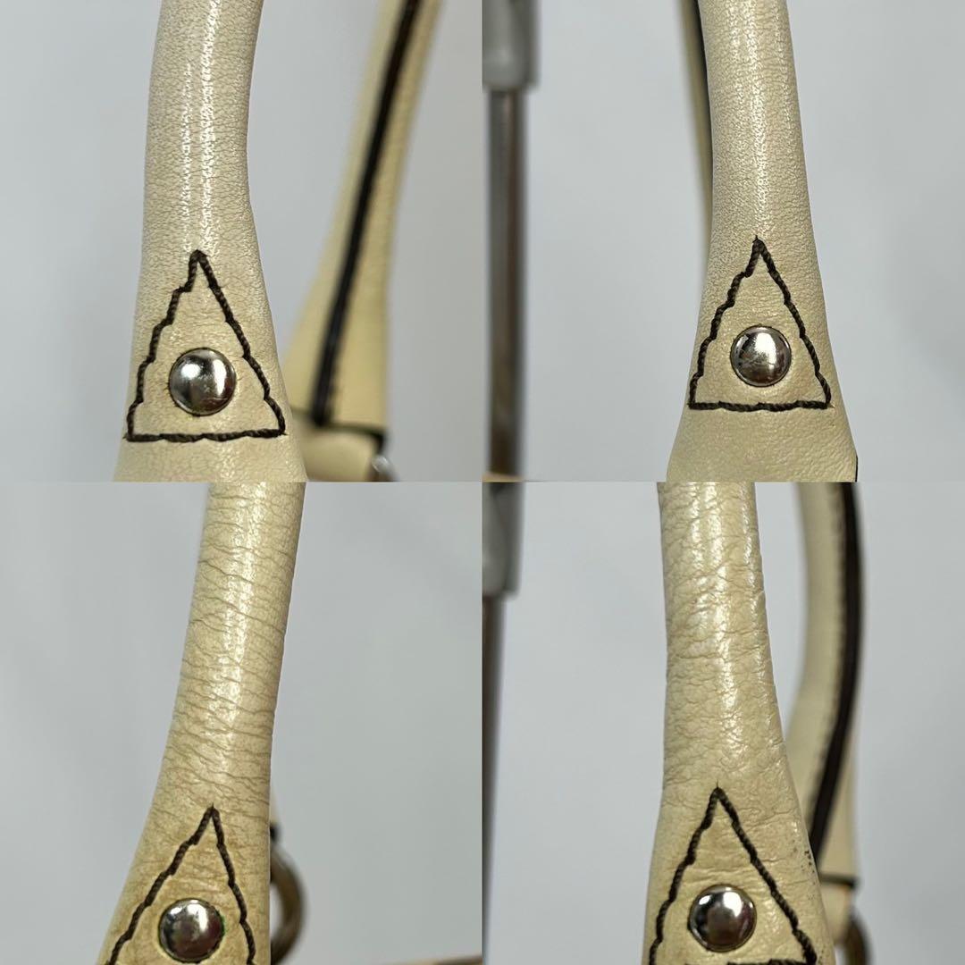 【美品/保存袋付】コーチ 6231 シグネチャー サッチェル ミニボストン 茶