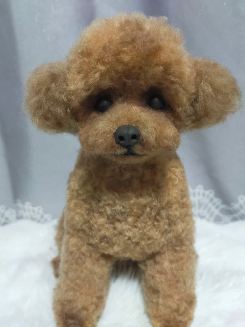 トコタン。トイプーレッドちゃん♡手のひらサイズ