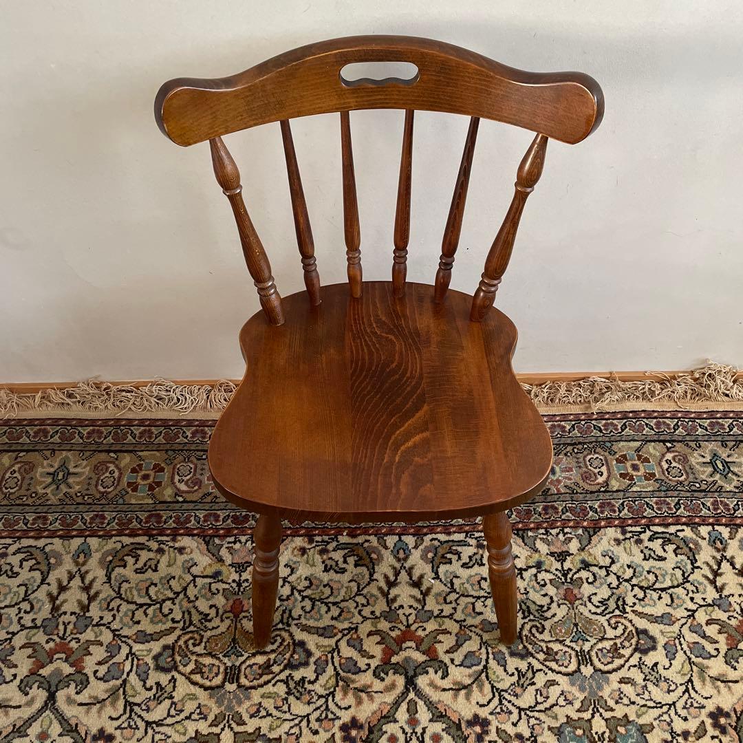 ①柏木工　ダイニングチェア　ウィンザーチェア