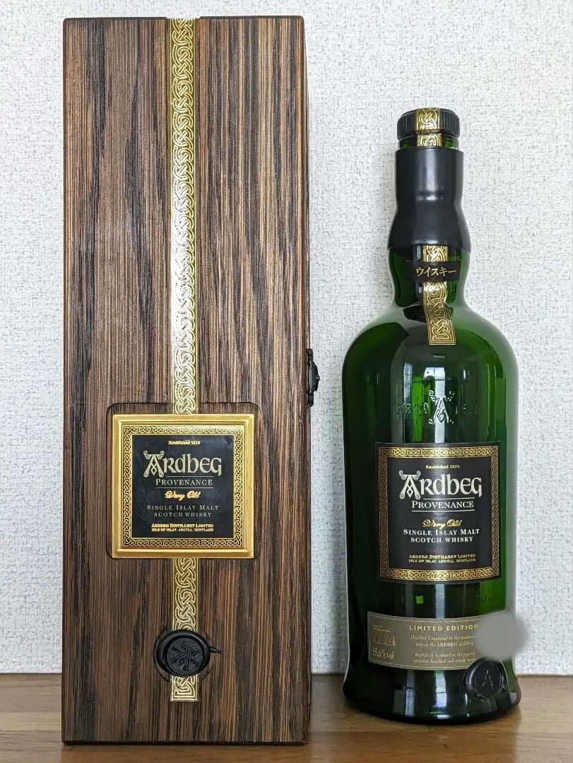 【希少！ウイスキー空き瓶・木箱付き】アードベッグ　プロヴナンス　1974