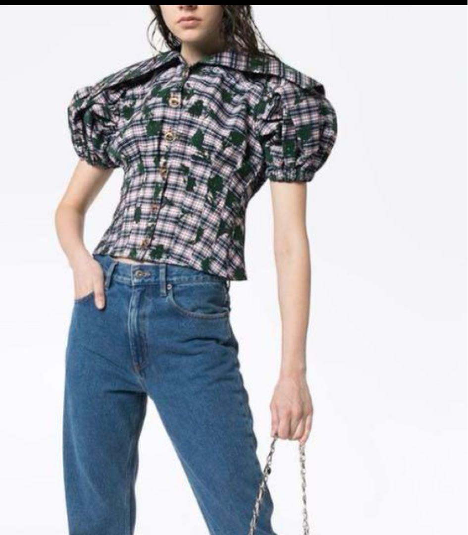 CHOPOVA LOWENA（チョポヴァ・ロウェナ） パフスリーブシャツ 半袖