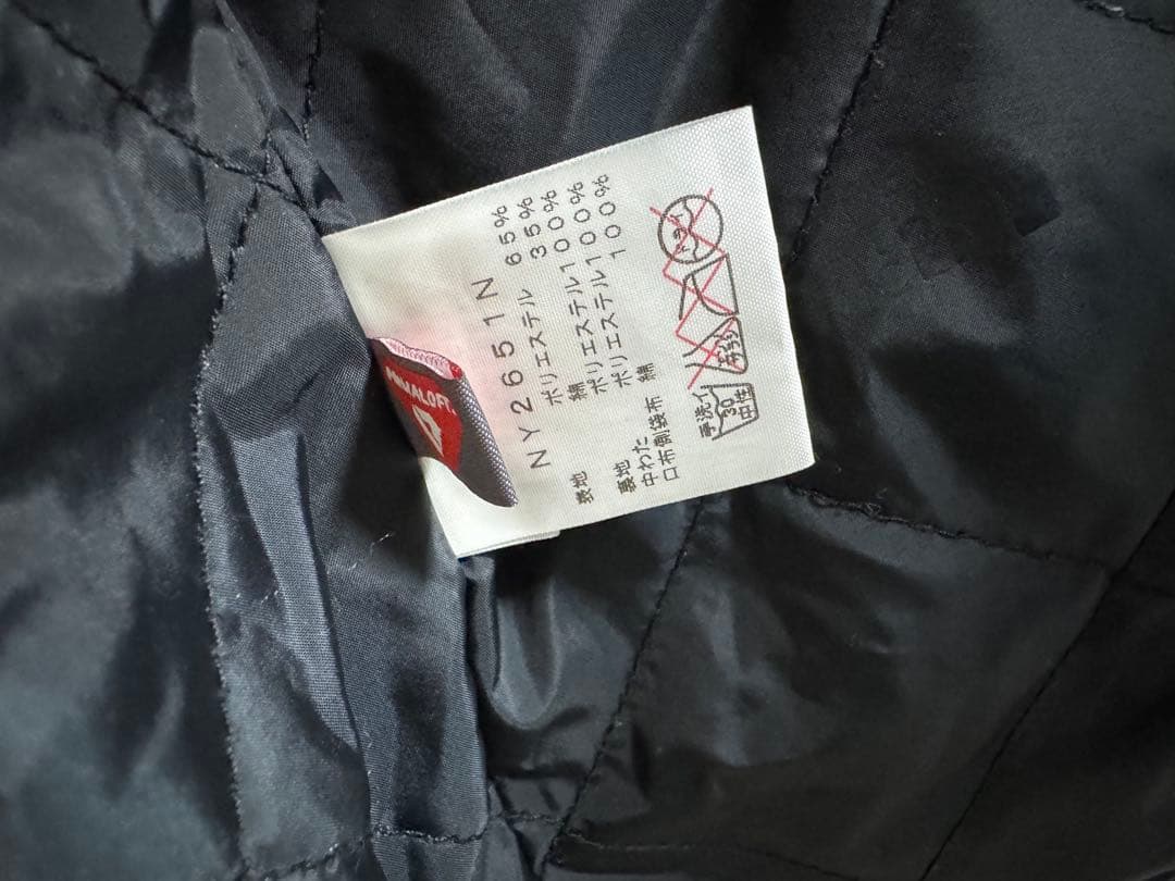 ノースフェイス NY2651N ベイヘッド クロス ステンカラーコート ブラック